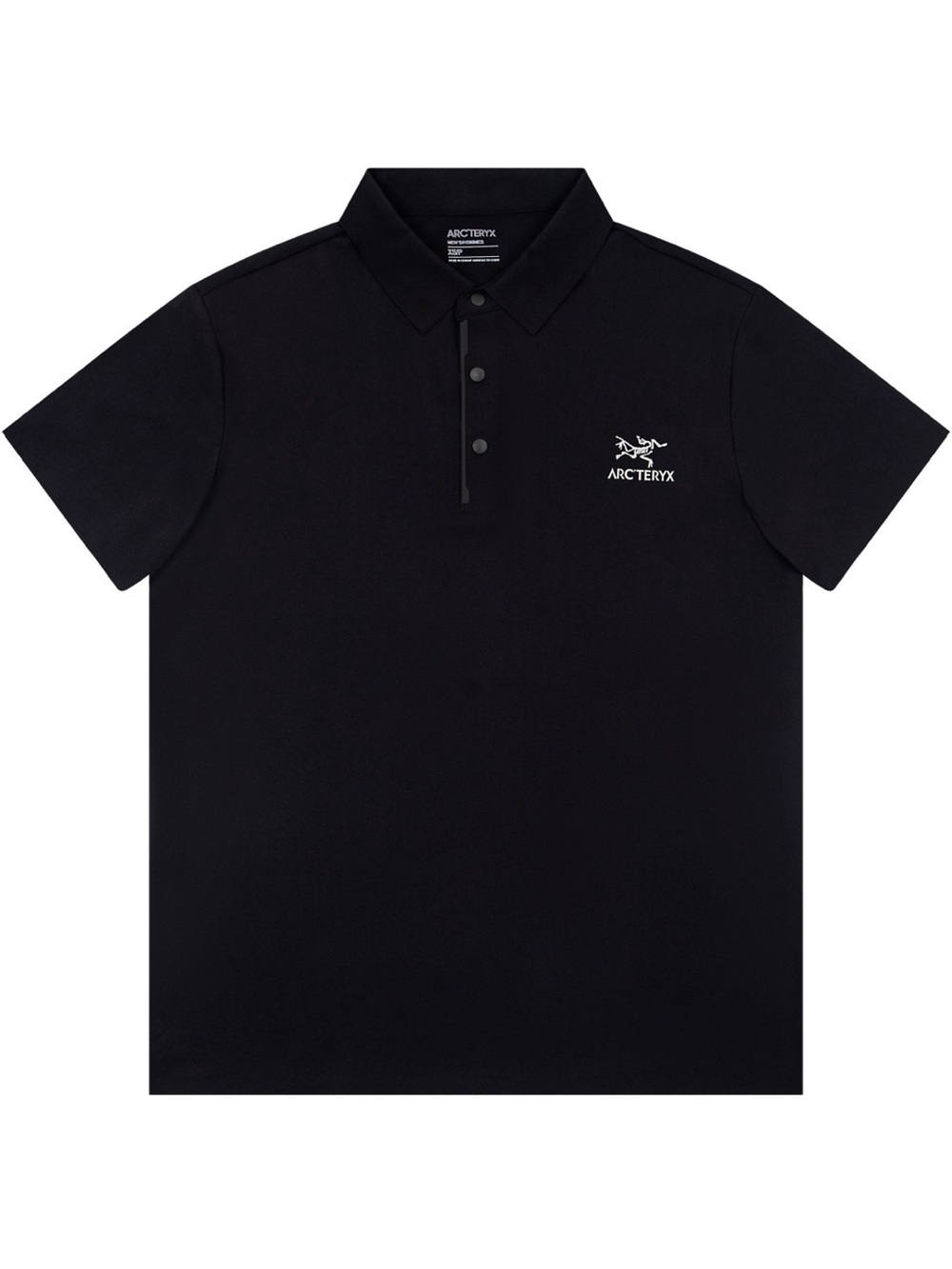 Arc'teryx Black Men's Polo with Logo